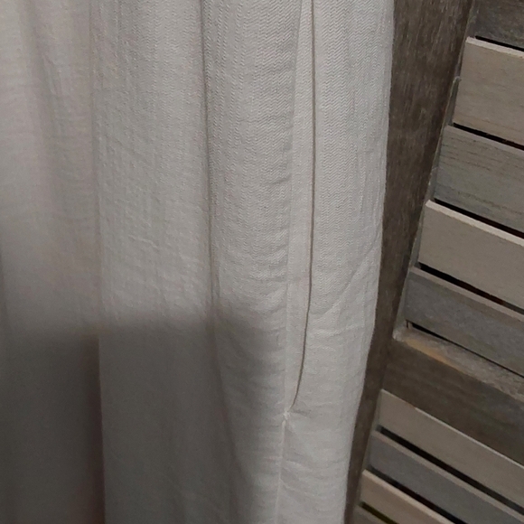 Women's Plus Size Sleeveless Colorblock Tiered Dress w/ Pockets | Ava & Viv | 0X - Picture 7 of 14